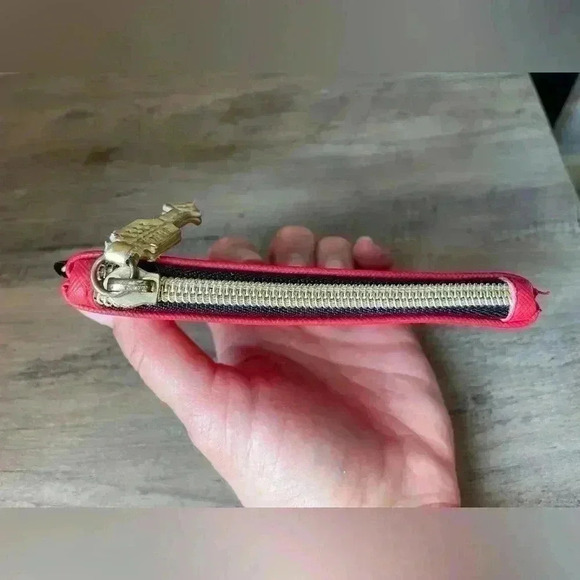 Victoria's Secret Women’s Vintage‎ Red Coin Purse Mini Zip Wallet - Picture 6 of 6